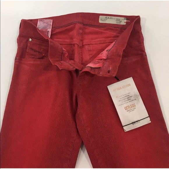Diesel GETLEGG Jeans 30x34.5 Slim Skinny NWT F195